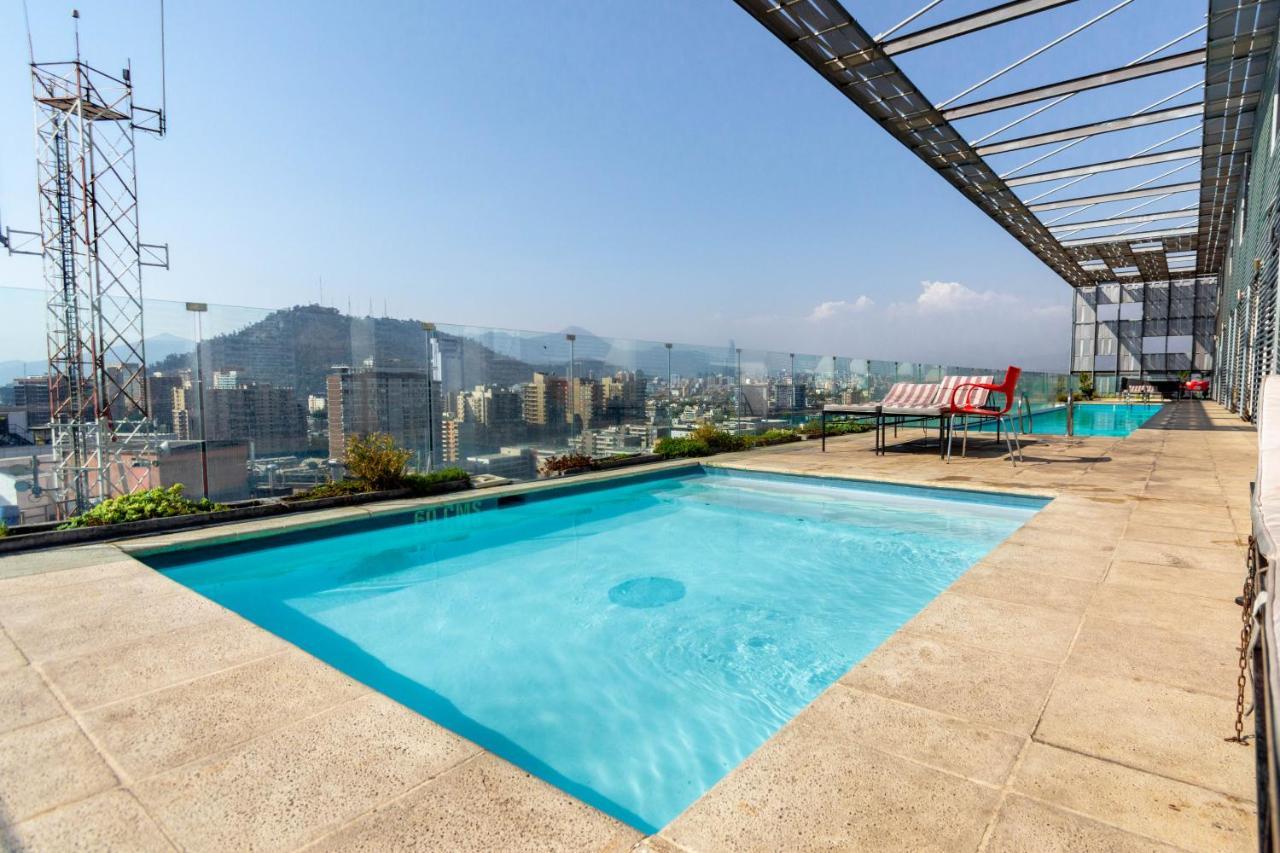 Tribeca Twin Room - Studio With Pool, Wifi, Ac Santiago du Chili Extérieur photo