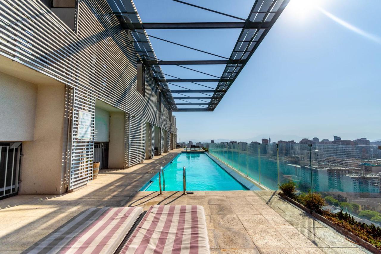 Tribeca Twin Room - Studio With Pool, Wifi, Ac Santiago du Chili Extérieur photo